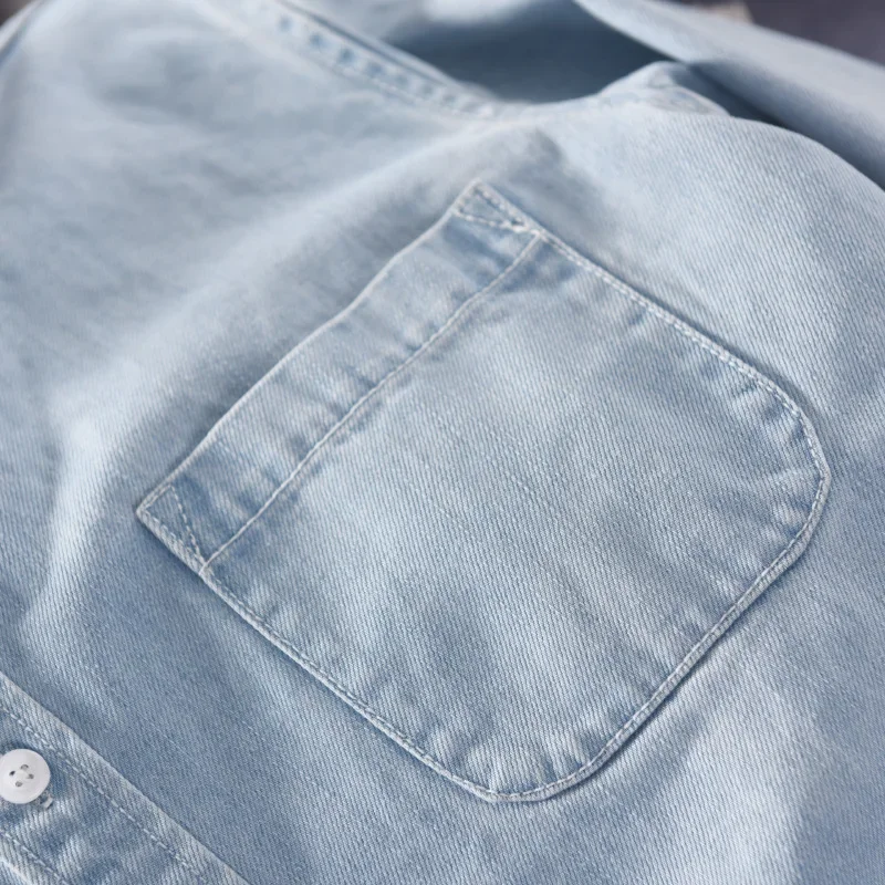 Denim Shirt Long Sleeve For Men