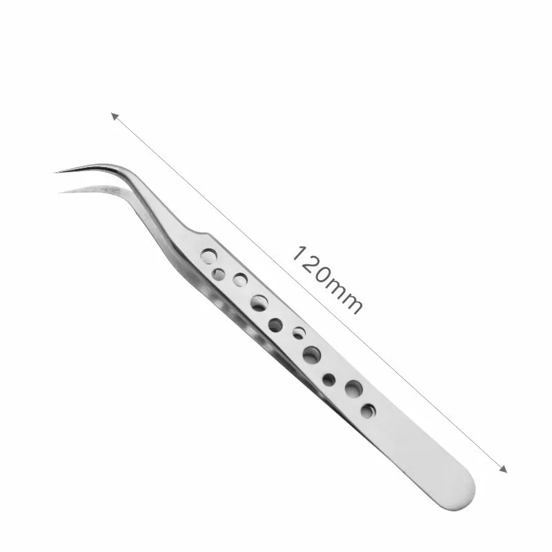 Description Picture 5 of itemElectronics Industrial Tweezers Anti-static Curved Straight Tip Precision Stainless Forceps Phone Repair Hand Tools Sets