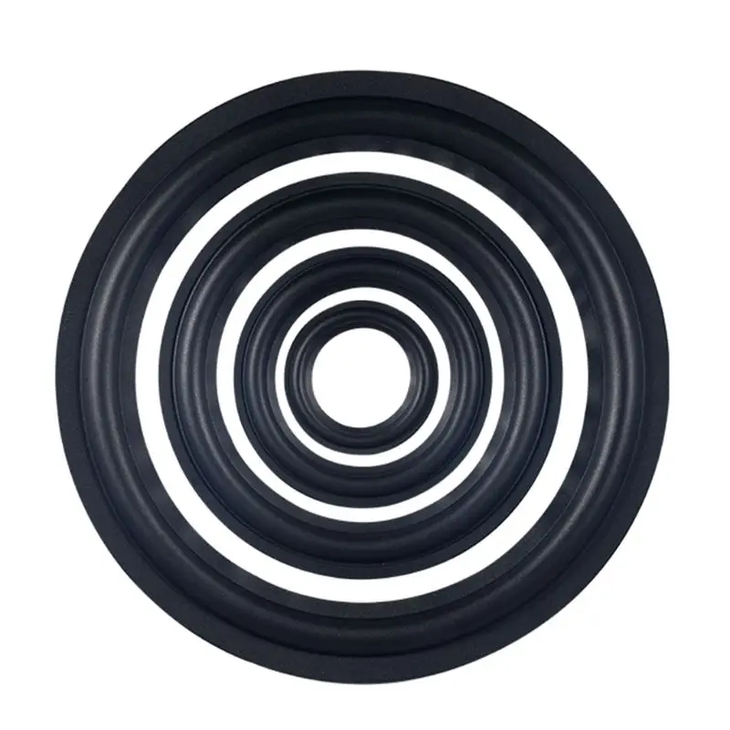 Speaker Surround Repair Kit 2Pcs 4/5 /6.5/8/10 Inches DIY Speaker Surround Repair Rubber Replacement