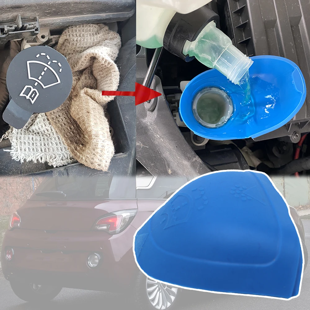 Per Opel Vauxhall Adam 2013 2014 2015 2016 2017 2018 Tappo Di Riempimento Dell'Imbuto Del Serbatoio Dello Screenwash Della Bottiglia Della Rondella De