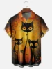 Abstract Cartoon Animal Men's Shirt 3D Print Quick Dry Short-sleeved Tops Summer Casual Men's Clothes Street fashion Shirts 5