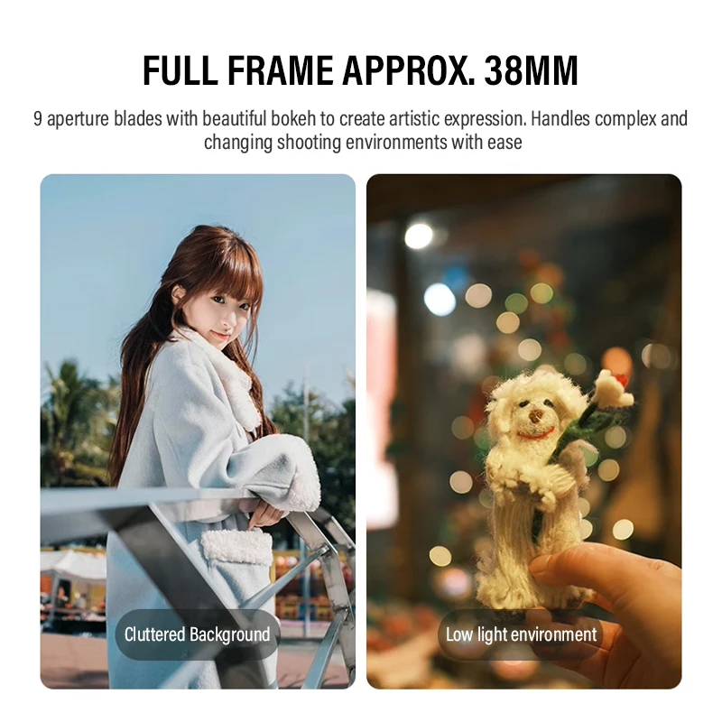 Viltrox 25mm F1.7 에어 오토 포커스 APS-C 프라임 렌즈(후지 XF 니콘 Z E 마운트 미러리스 카메라 ZV?E10 α6700 FX30 X?S20용)