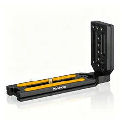 Lightweight Universal L - Shaped Camera Holder & Vertical Shooting Bracket with Quick Release Plate (L Bracket B)