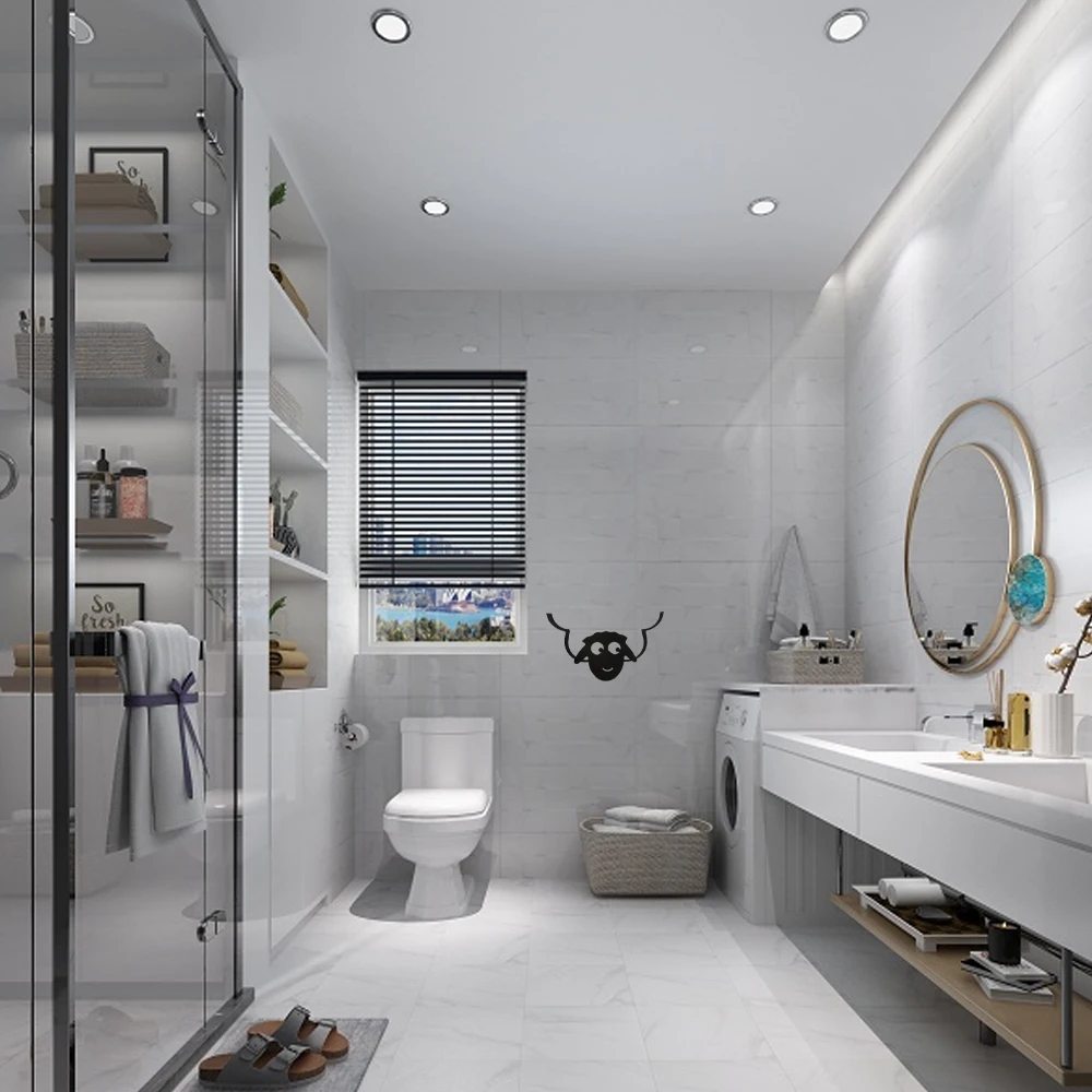 Description Picture 6 of itemMetal Sheep Rack Toilet Paper Holders Wall Mount Bracket Paper Roll Accessories Kitchen Bathroom Storage Racks Shelf Organizer