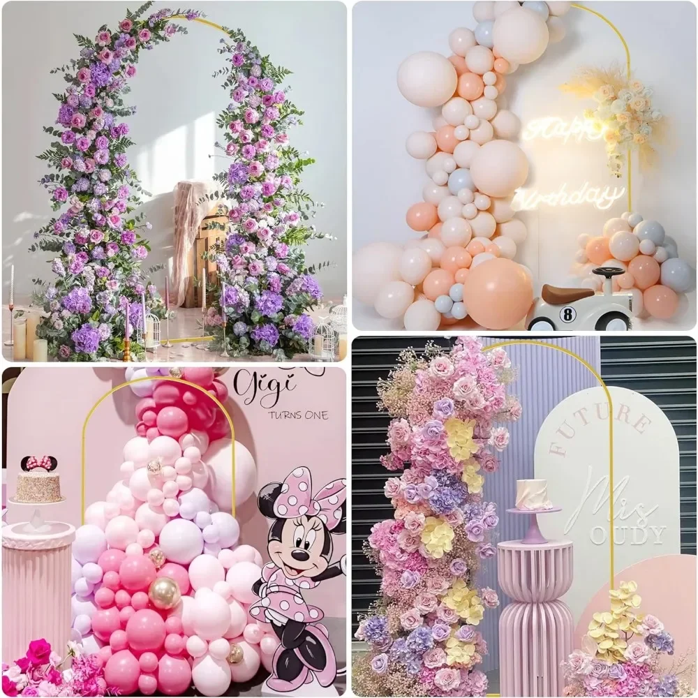 6.6FT Metal Wedding Arch 6