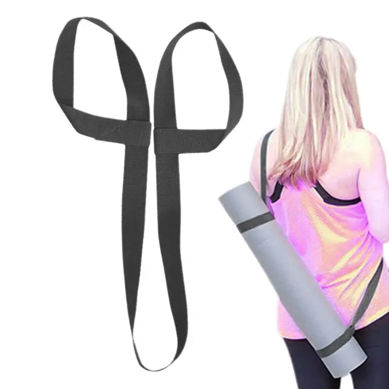 Portable Yoga Mat Strap Belts Adjustable Storage Ties Sports Sling Shoulder Carry Strap Belt Exercise Stretch Fitness Equipment