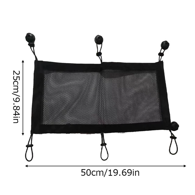 Under Desk Cable Management Organizer - Flexible Mesh Wire Hider with 8 Compartments