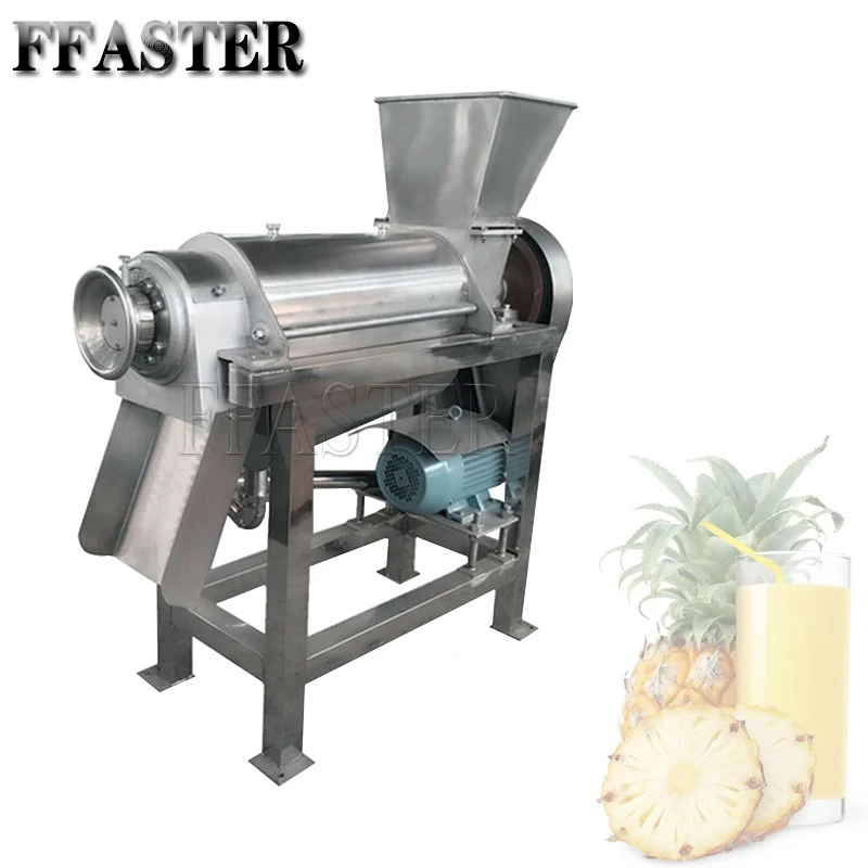 

Stainless Steel Industrial Pear Juice Screw Press Spiral Fruit Juicer Mango And Fruit Juice Machine