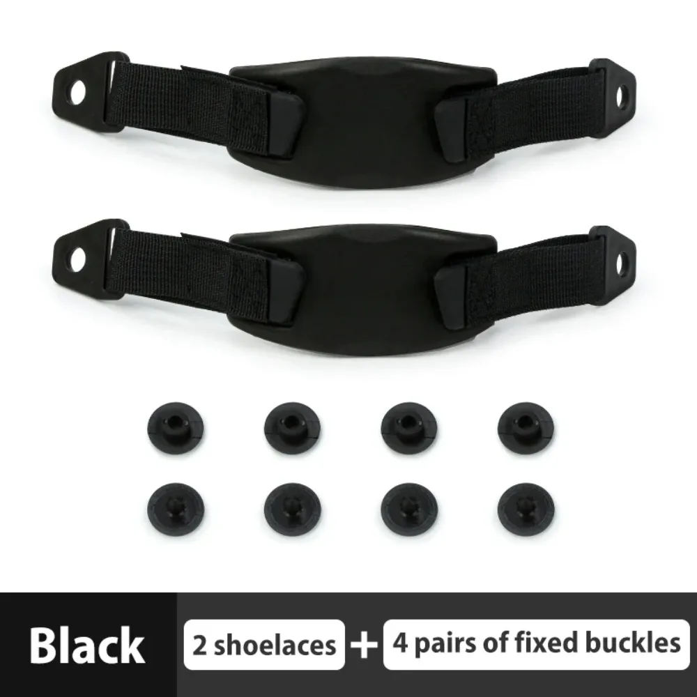 New EVA Beach Slippers Sandals Straps Adjustable DIY Hole Shoes Back Strap Sandals Detachable Laces for Croc Shoes