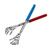 Stainless Steel Back Scratcher Telescopic Scratching Massager Extendable Itch Old Man Happy Health Products Hackle Handicrafts 5
