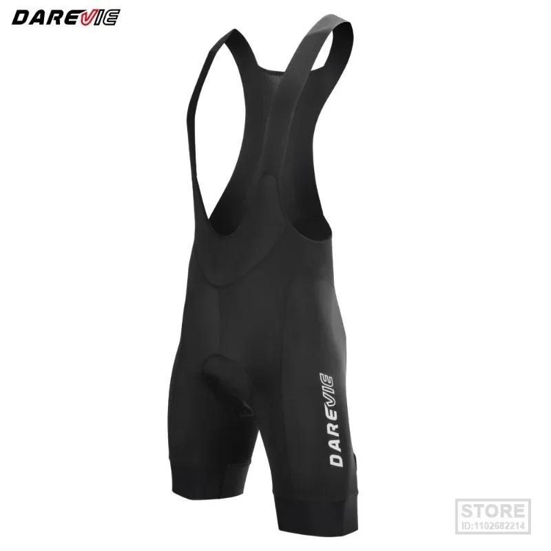 

Велосипедные шорты DAREVIE для мужчин, модель 2024 года, с высокой талией, 6,8 см, противоскользящий захват для ног, мужские бритвенные 3D гелевые подкладки, 6H для езды на горном велосипеде