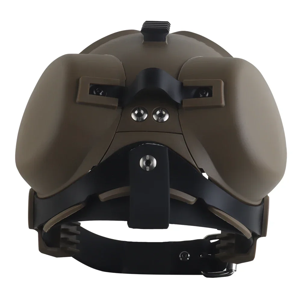 K9 Dog Tactical Helmet with Goggles Guide Rail Outdoor Combat Training Search Rescue Working Full Protective Police Dog Helmet