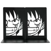 2pcs Anime Bookends 3 Style, Non-Slip Metal Book Ends Office Bookends for Fans Collection Organise Desktop Bookends 1