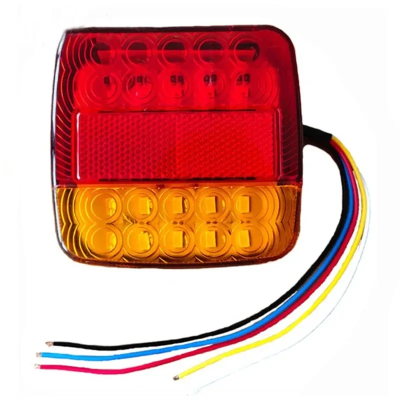 ไฟท้าย LED 12V ทนทาน กันน้ำ สำหรับรถบรรทุก รถพ่วง คาราวาน
