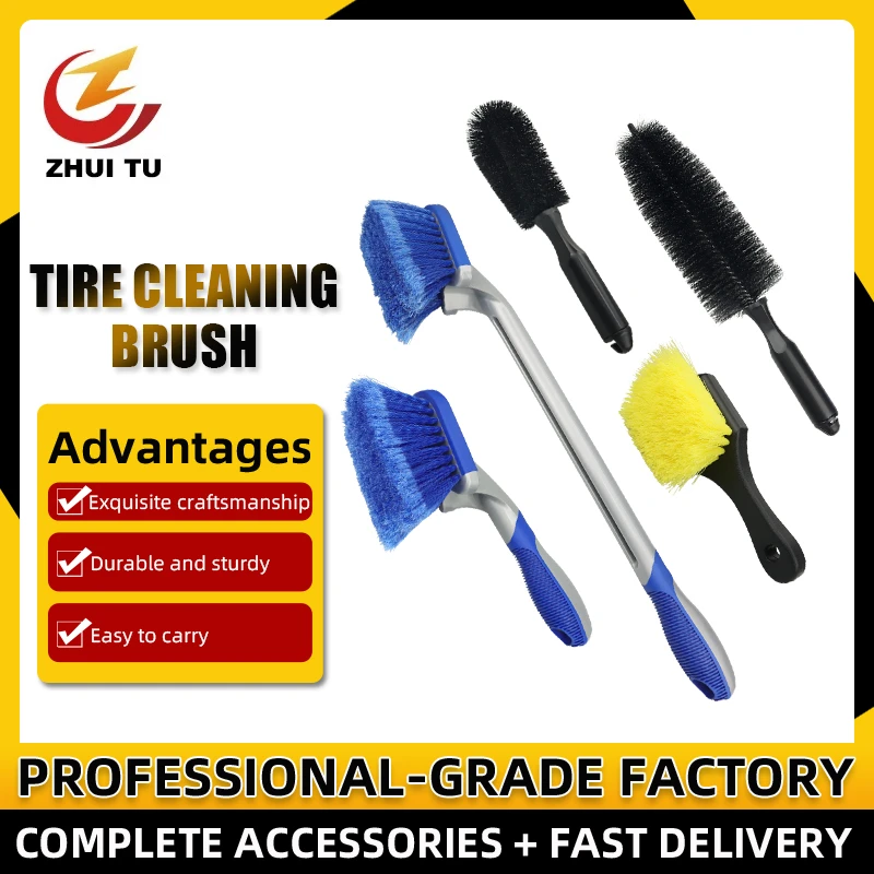 Motorcycle Washing Tools Kit Car Wheel Cleaning Brushes Wash Cleaning Car Tools Paint