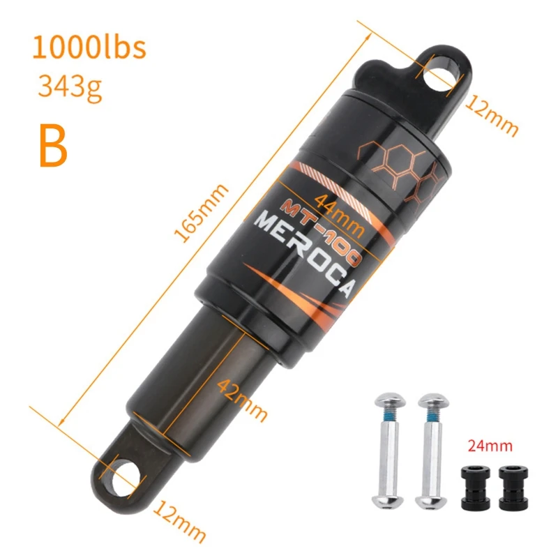 

125mm 150mm 165mm 190mm Mountain Bike Air Rear Suspension G99D