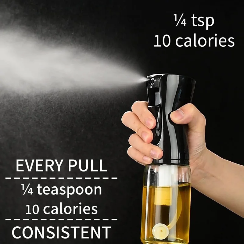 200/300/500ML olio Spray per cucina cucina Dispenser di olio d'oliva  friggitrice ad aria campeggio BBQ cottura aceto salsa di soia spruzzatore  bottiglia - AliExpress