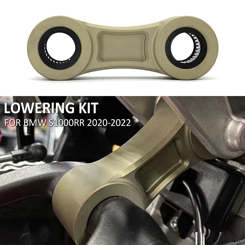 

Для BMW S1000RR S1000 S 1000 RR 2020-2022 комплект звеньев для снижения сиденья мотоцикла 20-25 мм Нижняя подвеска подушка опорный кронштейн комплект