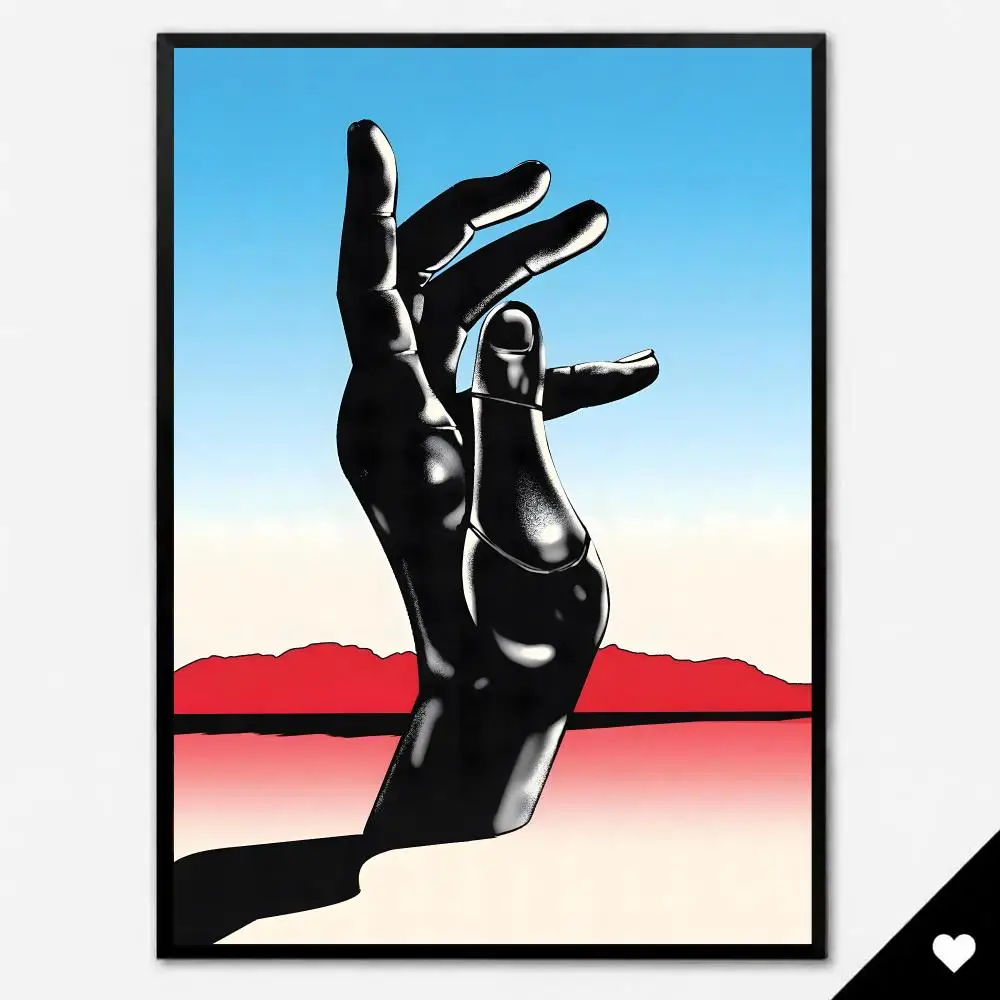 Original Contemporary Fine Art Poster by W-Will Da Costa - HD Removable Wall Art for Bedroom, Lounge, Dorm, Office, Gaming Cafe, or Bar Decor