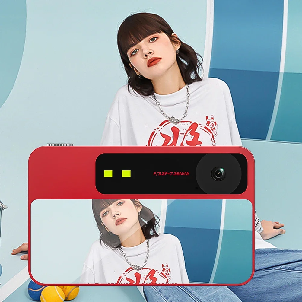 Compact Digital Camera with 8X Zoom for Students and Travelers