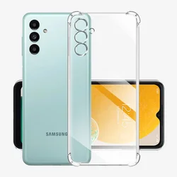 Shockproof Clear Silicone Soft Case - Durable Protective Back Cover - Galaxy A70