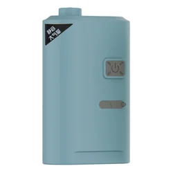 Portable USB Rechargeable Ultra-Quiet Oxygenated Fish Tank Air Pump (Blue)