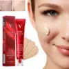 VC BB Cream Foundation Makeup Moist Waterproof Face Base Perfect Cover Korea Cosmetics Vitamin C Tone Up Cream 30g/35g/40ml 2