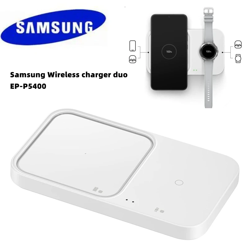 Wireless Charger Duo Samsung Galaxy | Samsung Duo Pad Wireless Charger -  Samsung 15w - Aliexpress