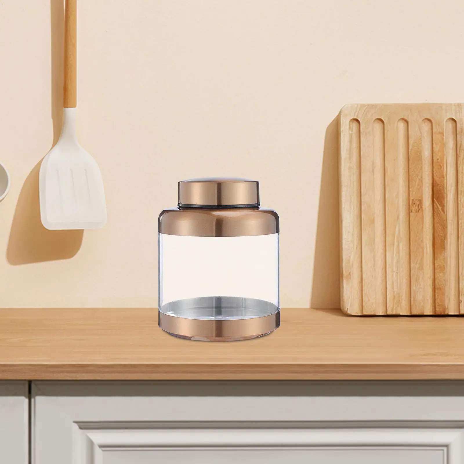 Airtight Storage Jar Spice Jar Honey Jar Kitchen Canister for Pasta Dry Goods
