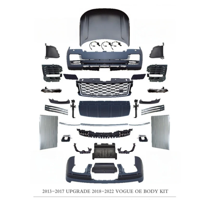 레인지로버 13-17 L405 SVO 페이스리프트 바디 키트 2022