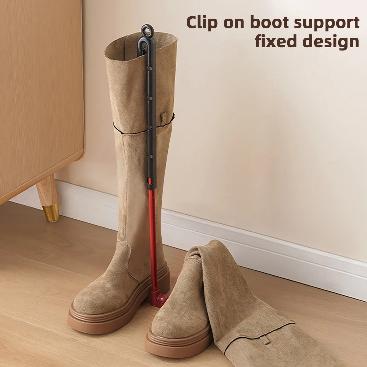 Telescopic Boot Shapers Rack Anti-Deformation Mid-Calf Boot Support Holder Stretchers Boot Maintenance and Shape Protection