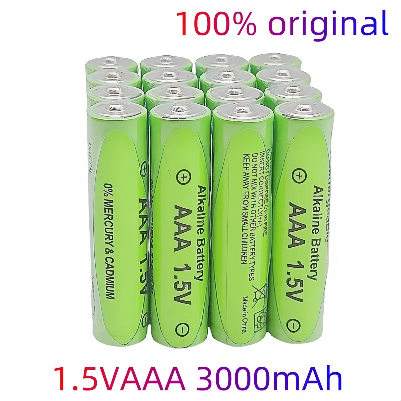 1.5V AAA NI MH Rechargeable Battery AAA lpega Alkaline 3000mah For Torch Toys Clock MP3 Player Replace Ni-Mh Battery 5