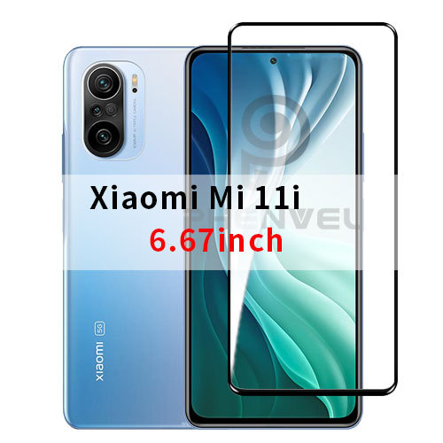 Glass For Xiaomi Redmi Note 11 Full Cover Screen Protector For Mi 11 Lite 5G 11i 11T Pro Oleophobic Tempered Glass