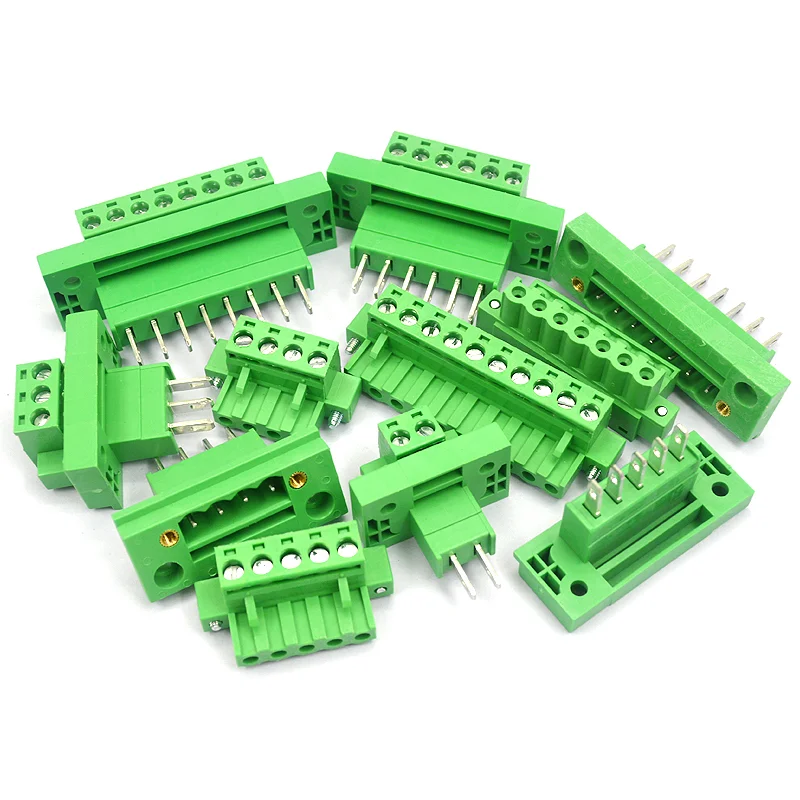 

2EDG 5.08 2/3/4/5/6/7/8/9/10/12Pin Right Angle Line Plug Type KF2EDGWB 5.08mm Pitch Connector Pcb Screw Terminal Block