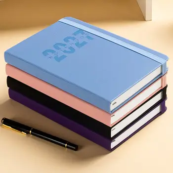 Agenda A5 2027 di Alta Qualità con Pagine di Pianificazione Mensile e Settimanale, Libro Agenda 365 Giorni in Inglese, Planner Efficiente per Studenti