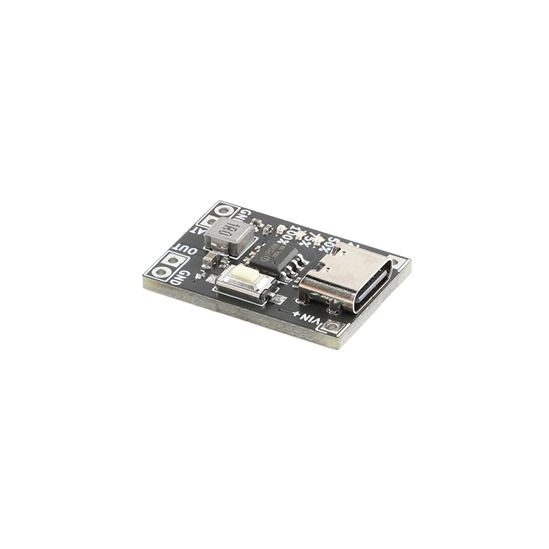 2Pcs/1Pc 5V 2A  Lithium Battery Charger Module Type-C USB Step Up Boost Board Charging Discharging Compat 4.2V Lithium Battery 3