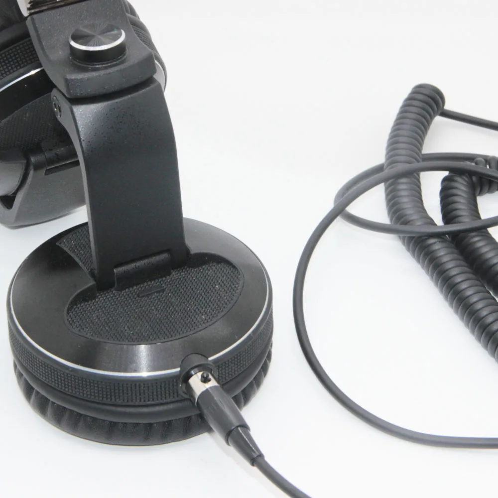 Spring Spiral Coiled Cable for Pioneer DJ HDJ-X10 HDJ-X10BT HDJ X10 X10BT Headphones Cables Replacement Cord