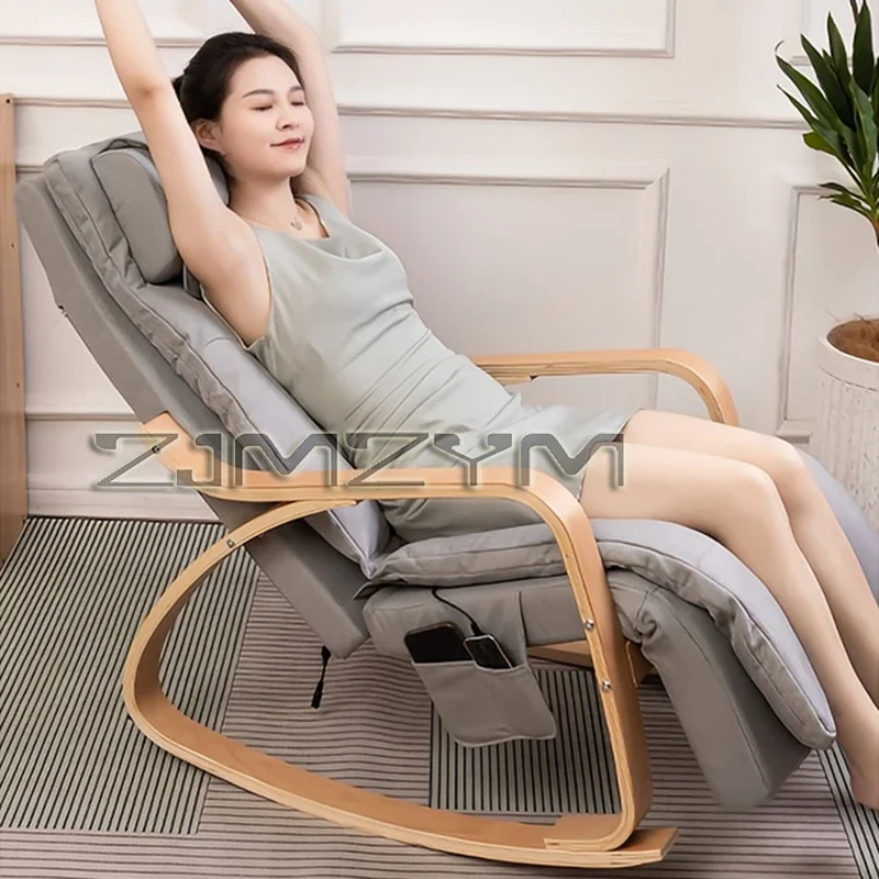 Home Office Multi-Functional Portable Electric Rocking Massage Chair Leisure Heating Vibration Full Body Massage Recliner Sofa 4