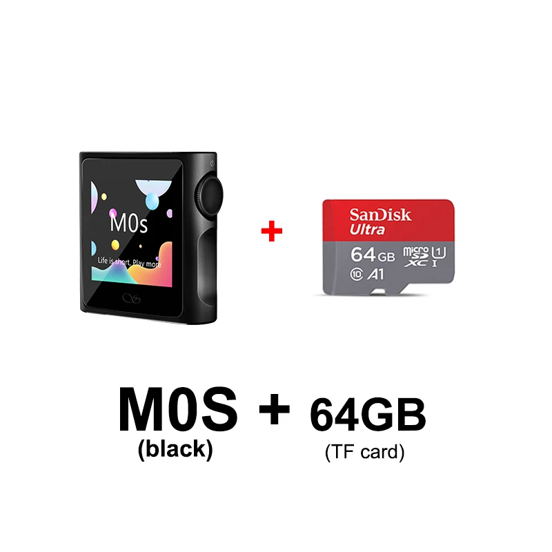 SHANLING M0S Reproductor de música de audio de alta resolución MP3 CS43131 USB DAC AMP Bidireccional Bluetooth 5.0 LDAC/aptX/AAC/SBC PCM384 DSD128