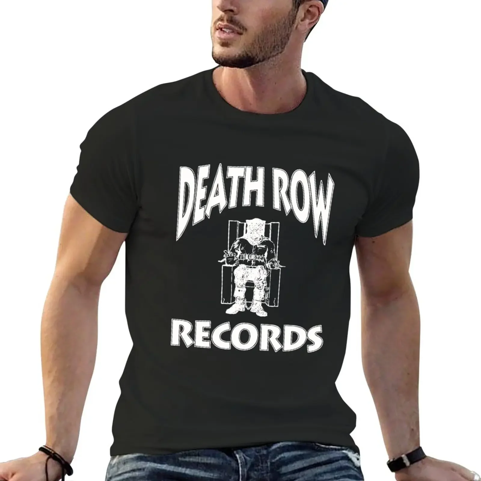 

Death Row Records T-Shirt boys whites quick drying mens big and tall t shirts