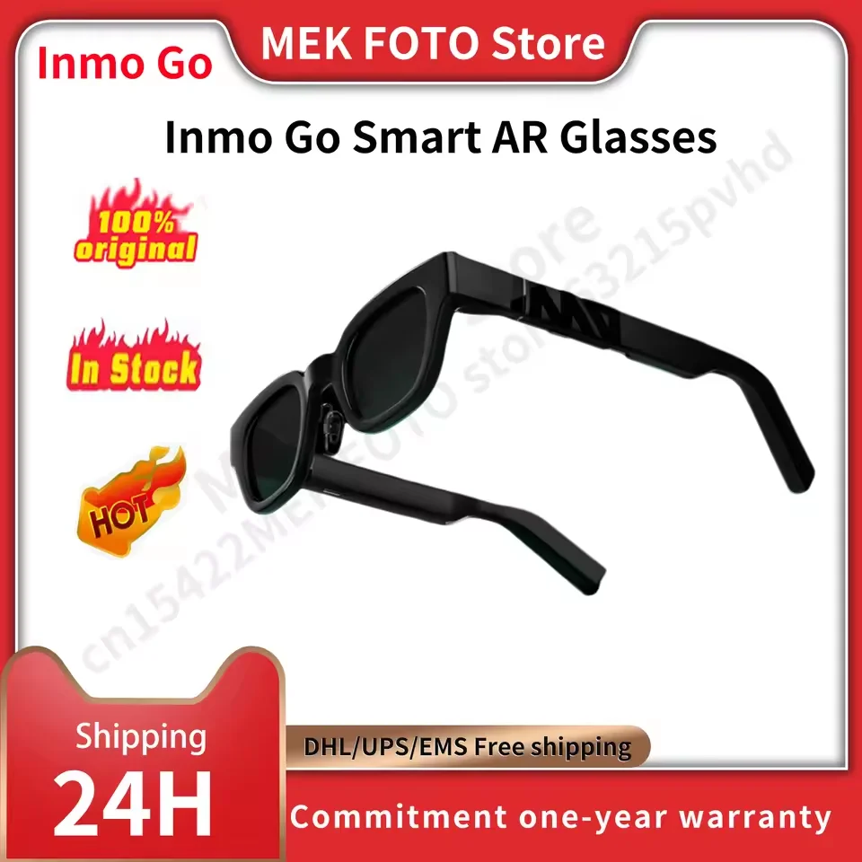 Inmo Go Wireless 3D AR Glasses Camera Smart Wireless Ultra Light AI Assistant Glasses Translator Glasses Smart Glasses