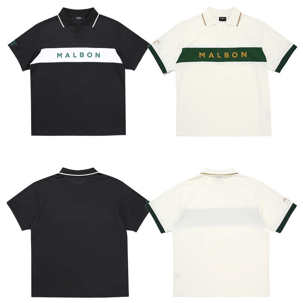 Summer Korean Version of Golf Clothing Men's Tee Luxury Brand Short