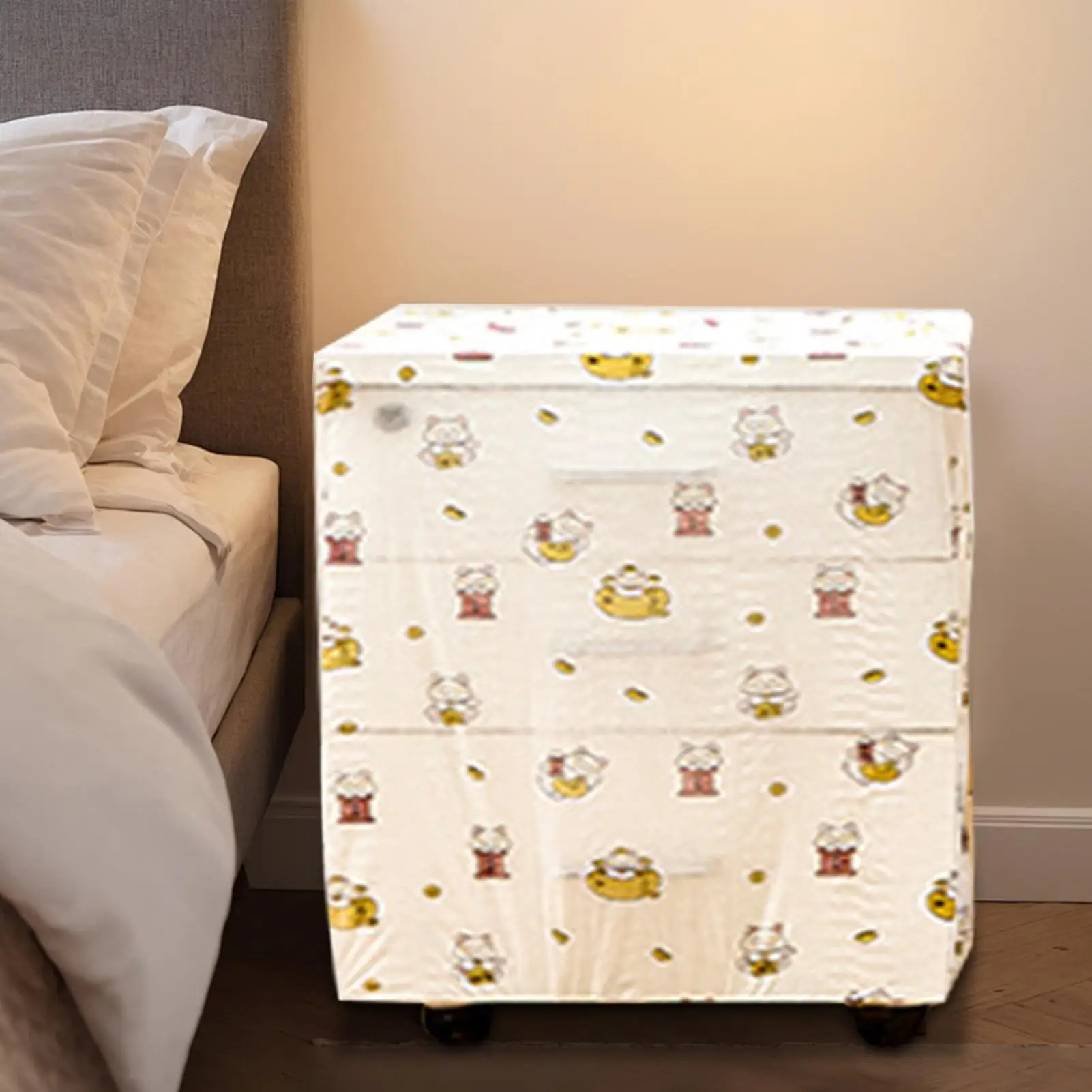 Portable Air Conditioner Cover 10 Pieces Portable Ac Cover Thickened Non-woven Fabric Guard For Counter Kitchen Fan Appliances