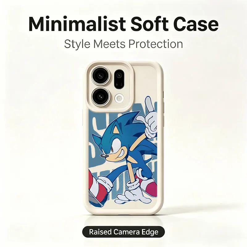 Cartoon Hedgehog Shockproof Phone Case