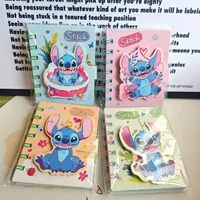 New Stitch Notebook Cute Anime Cartoon School Supplies Portable Diary Fashion Office Supplies Coil Book Children Holiday Gift - Image 5