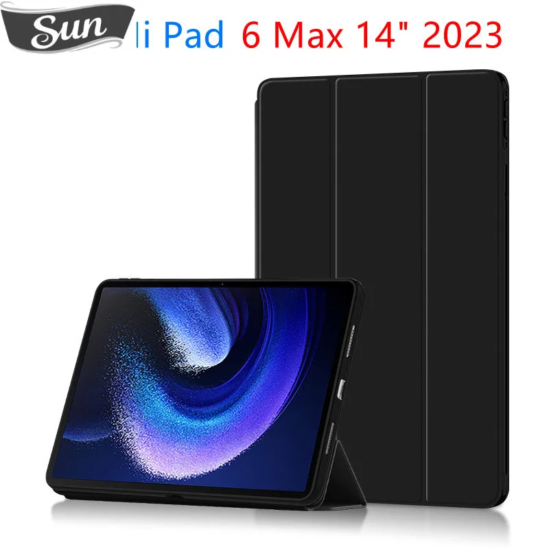 

Чехол для XIAOMI Pad 6 Max 14 "2023", складной Смарт-Чехол с автоматическим включением для Xiaomi Pad 6 Max 14 дюймов Mi Pad 6 Max, чехол для планшета