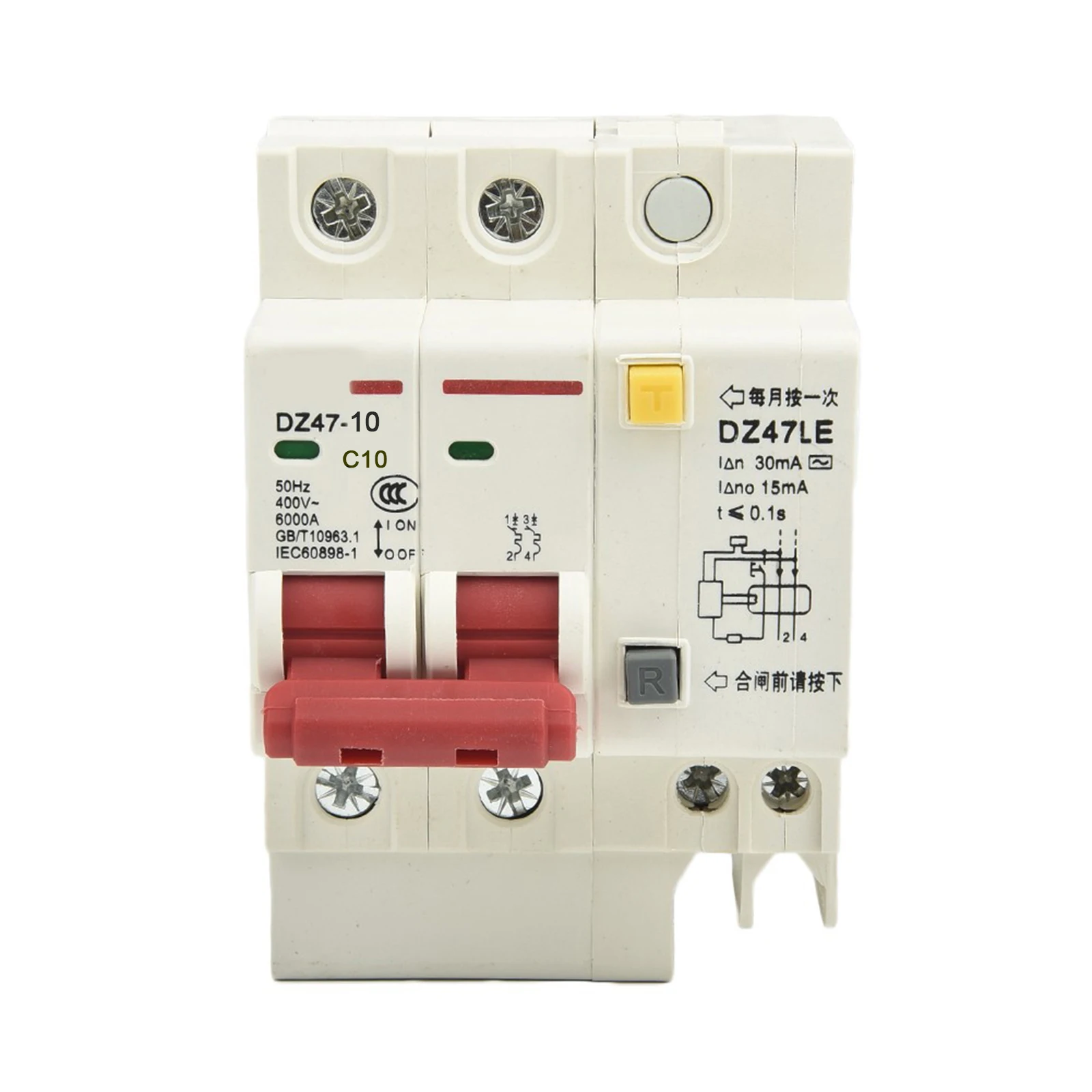 

Индикатор заземления DZ47LE63 2P 6A63A, 230 В