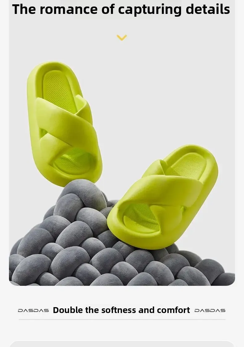 Slip Resistant Slippers Soft EVA Sole