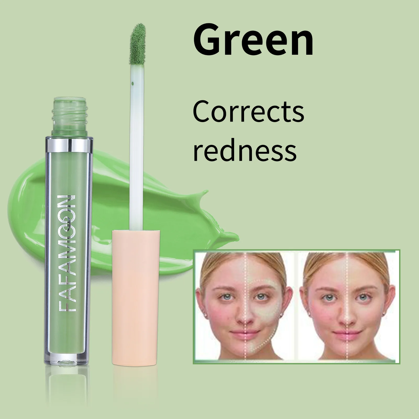 Concealer Face Contour Blemish Dark Circle Cover Makeup Face Foundation Concealer Correcting Skin Color Women Beauty Maquiagem