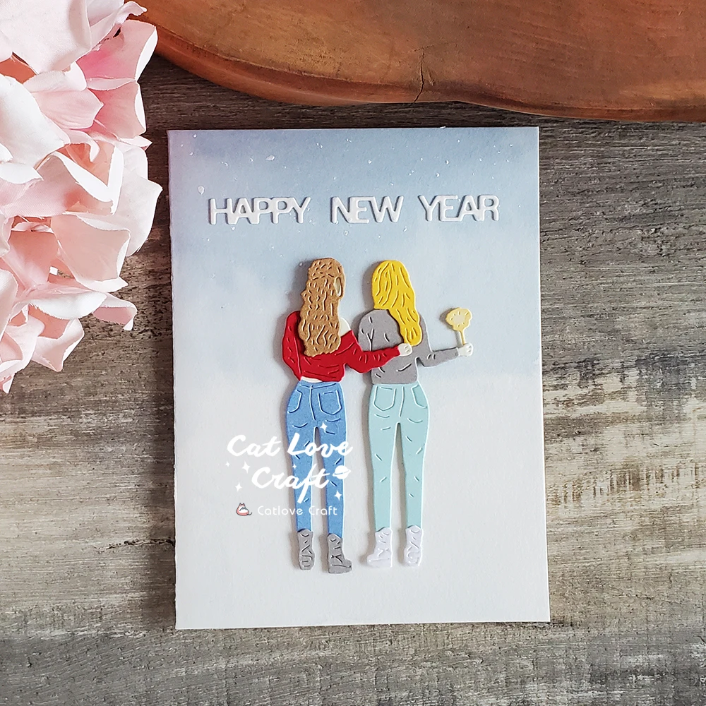 Catlove 불꽃 놀이 실루엣 금속 절단 다이 스크랩북 금형 스텐실 다이 컷 카드 만들기 DIY 공예 엠보싱 새로운 다이